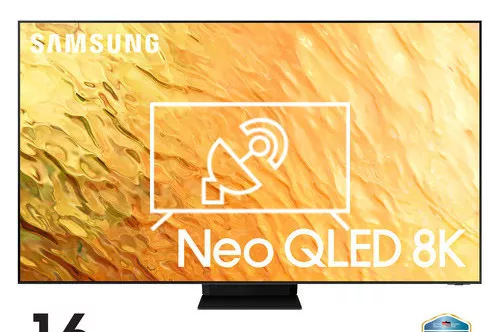 Search for channels on Samsung QE75QN800B