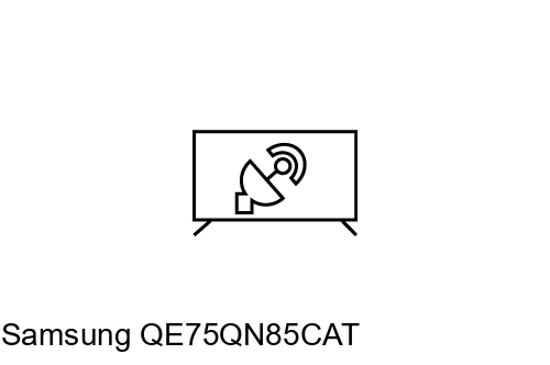 Rechercher des chaînes sur Samsung QE75QN85CAT