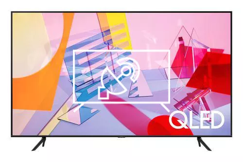 Search for channels on Samsung QE85Q60T