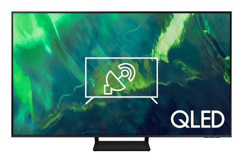 Search for channels on Samsung QE85Q70AAT