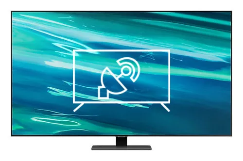 Search for channels on Samsung QE85Q80AATXXN