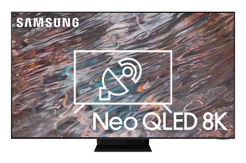 Search for channels on Samsung QE85QN800A