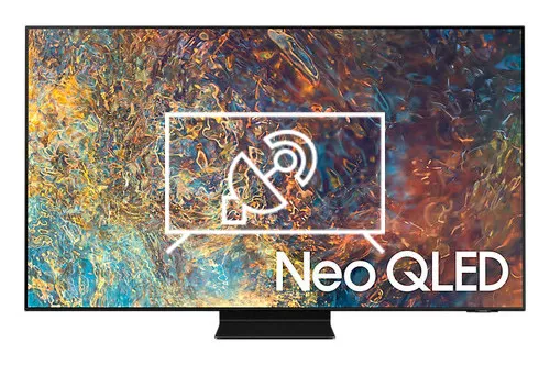 Search for channels on Samsung QE85QN90A