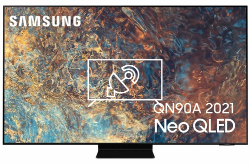 Search for channels on Samsung QE98QN90AAT