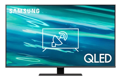 Buscar canales en Samsung QN50Q80AAFXZX