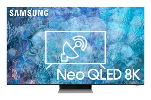 Search for channels on Samsung QN75QN900AF