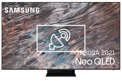Search for channels on Samsung QN800A Neo