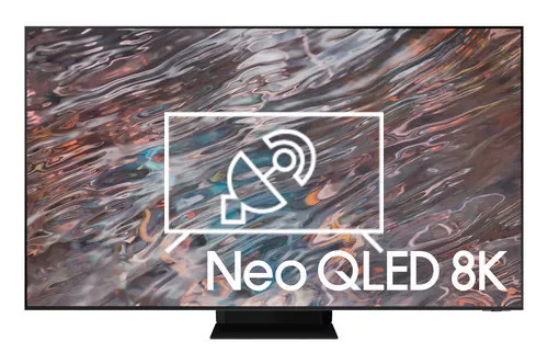 Search for channels on Samsung QN800A