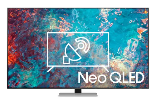 Search for channels on Samsung QN85A