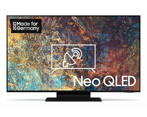 Search for channels on Samsung QN90A