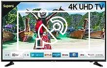Search for channels on Samsung UA43NU6100