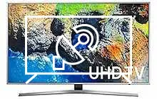 Search for channels on Samsung UA55MU7000