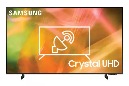 Search for channels on Samsung UE43AU8070