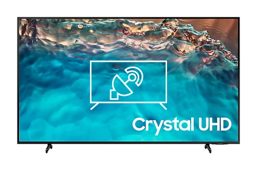 Search for channels on Samsung UE43BU8002K
