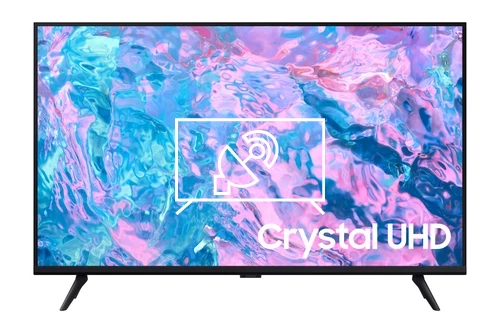 Search for channels on Samsung UE43CU7040K