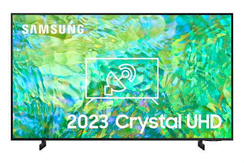 Search for channels on Samsung UE43CU8000KXXU