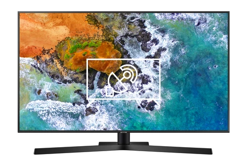Search for channels on Samsung UE43NU7400U