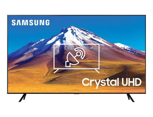 Search for channels on Samsung UE43TU7090S