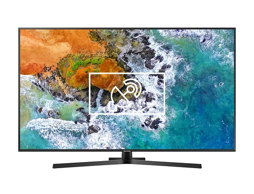 Search for channels on Samsung UE50NU7402U