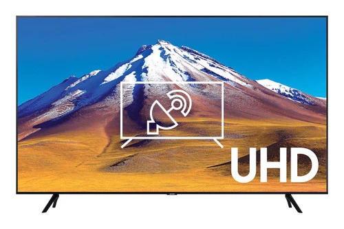 Search for channels on Samsung UE50TU6900K