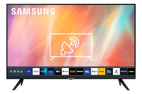 Search for channels on Samsung UE55AU7025KXXC
