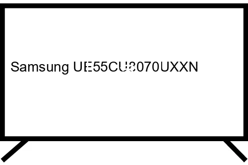 Rechercher des chaînes sur Samsung UE55CU8070UXXN