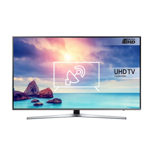 Search for channels on Samsung UE55KU6450S