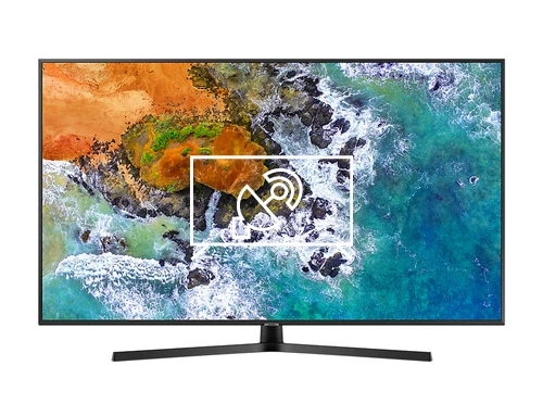 Search for channels on Samsung UE55NU7409U