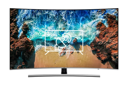 Search for channels on Samsung UE55NU8500T