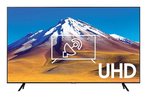 Search for channels on Samsung UE55TU6900K