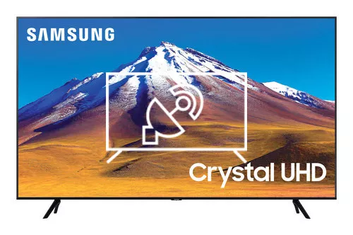 Search for channels on Samsung UE55TU7090S
