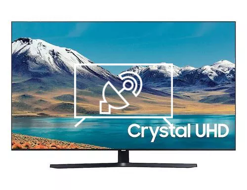 Search for channels on Samsung UE55TU8500