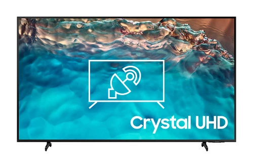 Search for channels on Samsung UE65BU8002K