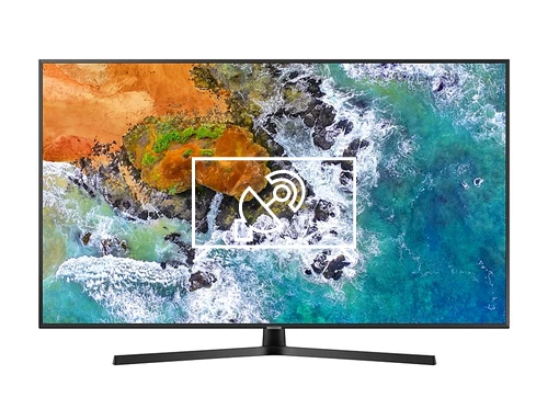Search for channels on Samsung UE65NU7402U