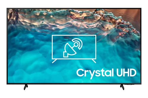 Search for channels on Samsung UE75BU8070