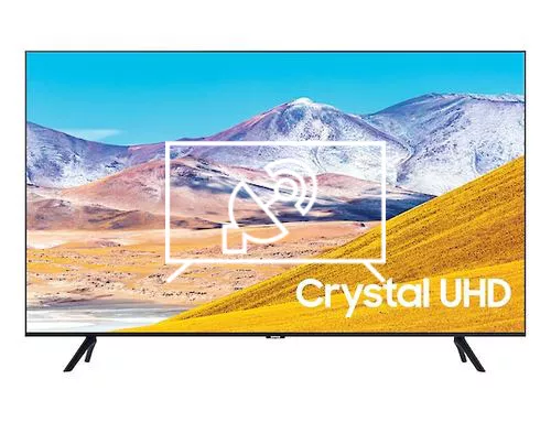 Search for channels on Samsung UE75TU8000
