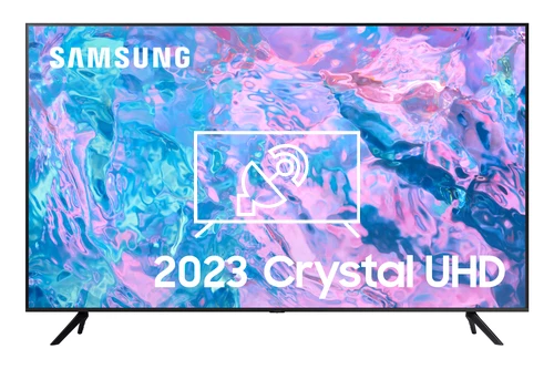 Search for channels on Samsung UE85CU7100KXXU