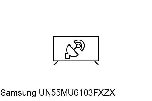 Rechercher des chaînes sur Samsung UN55MU6103FXZX
