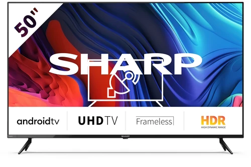 Search for channels on Sharp 4T-C50FL1KL2AB