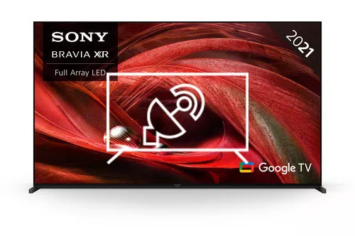 Search for channels on Sony 65X95J
