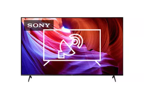 Search for channels on Sony Bravia 75' X85K