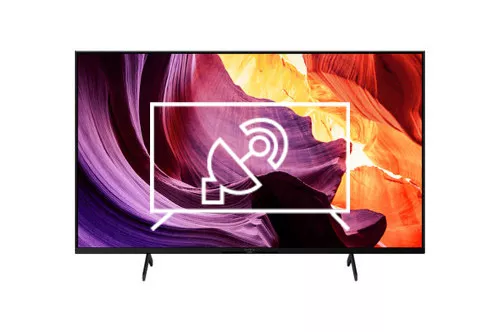 Search for channels on Sony BRAVIA KD43X80KPAEP