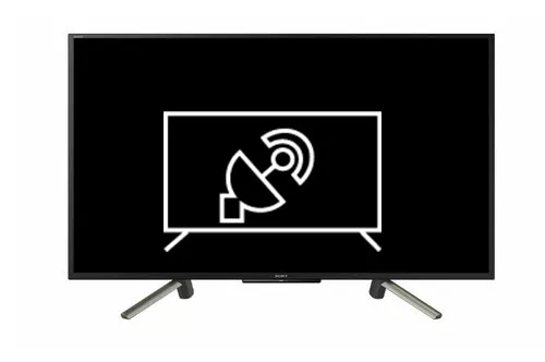 Search for channels on Sony Bravia