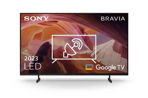 Search for channels on Sony FWD-43X80L