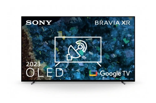 Search for channels on Sony FWD-55A80L