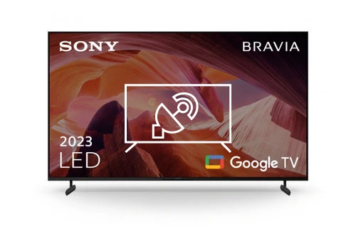Search for channels on Sony FWD-55X80L