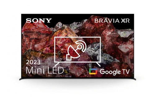 Search for channels on Sony FWD-75X95L