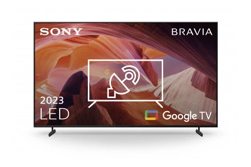 Search for channels on Sony FWD-85X80L