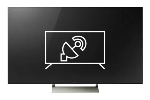 Search for channels on Sony KD-55X9300E