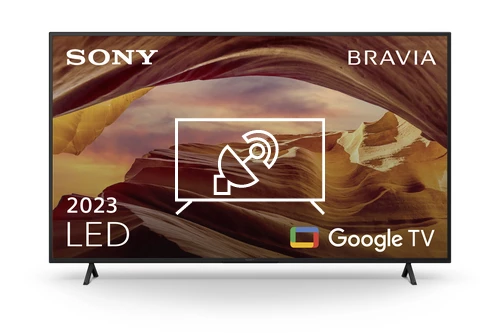Search for channels on Sony KD-65X75WL